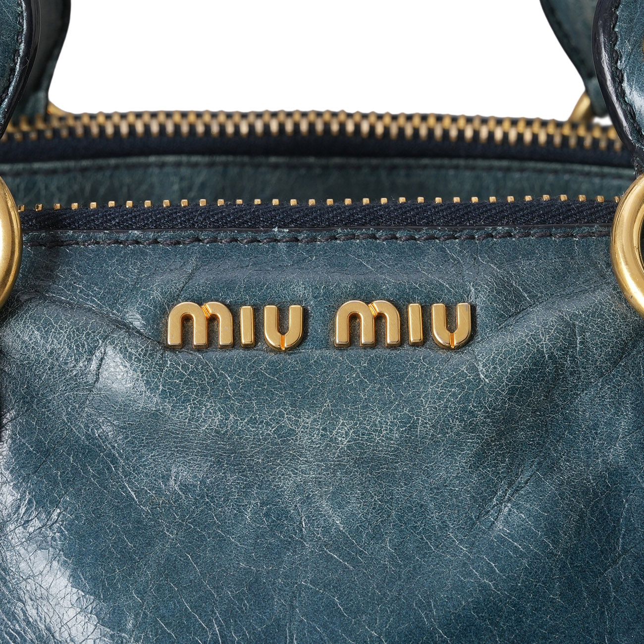 MIU MIU(USED)미우미우 RN0893 비텔로 샤인 토트겸 숄더백